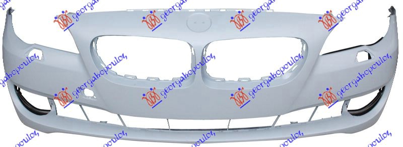 FRONT BUMPER PRIMED (W/WASH.H.) (A QUALITY)
