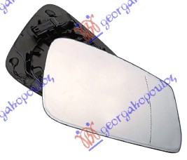 DOOR MIRROR GLASS HEATED (& GT/F07) (ASPHERICAL GLASS)