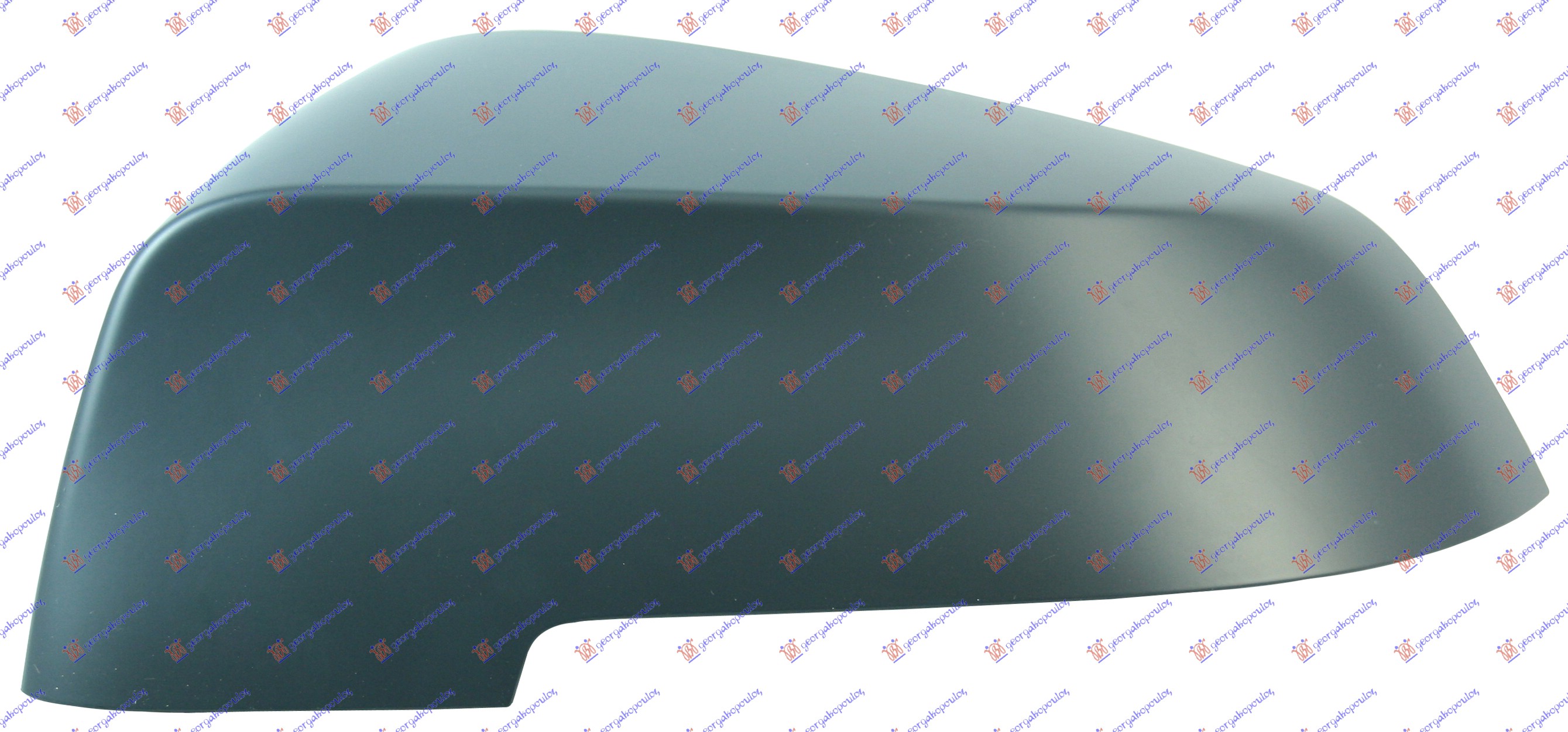DOOR MIRROR COVER PRIMED (W/SIDE LAMP SEAT) (& GT/F07) 2012-