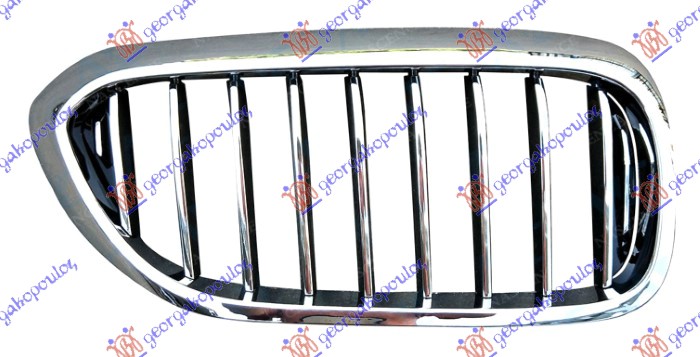 GRILLE SIDE PIECE (CHROME-CHROME/BLACK)