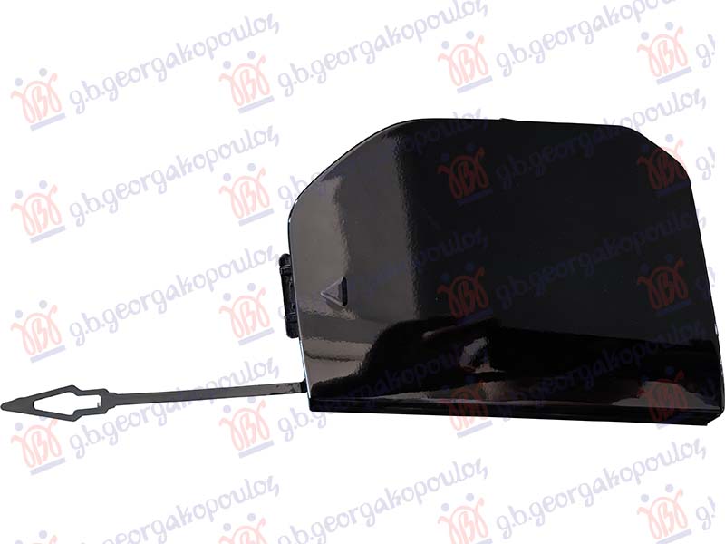 TOW HOOK COVER FRONT PAINTED BLACK (M-SPORT)