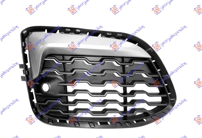 FRONT BUMPER GRILLE (W/ CHROME MOULDING) (M 40i)