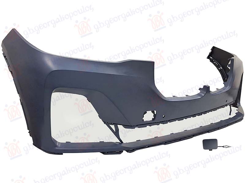 FRONT BUMPER PRIMED (W/2 PDC)