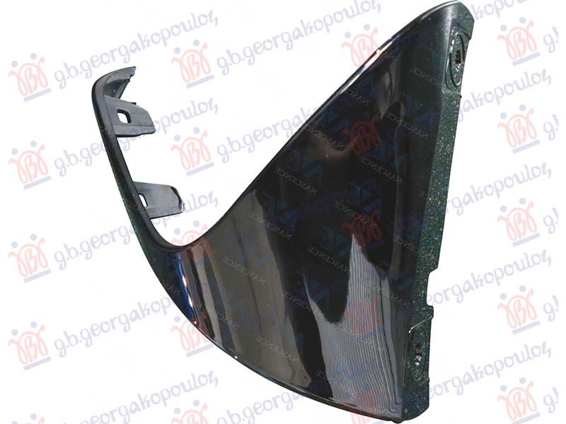 FRONT BUMPER MOULDING LOWER PAINTED BLACK (M-SPORT)