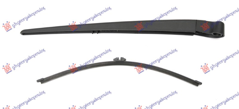 REAR WIPER ARM WITH BLADE 390mm