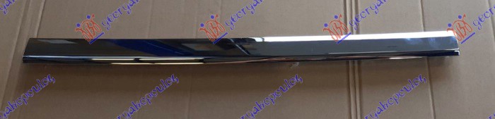 REAR BUMPER SPOILER CHROME MOULDING