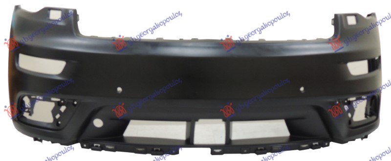 FRONT BUMPER UPPER PRIMED SUMMIT (W/4 PDC & WASHER HOLES)