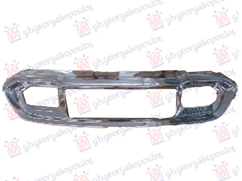 FRONT BUMPER GRILLE FRAME CHROME