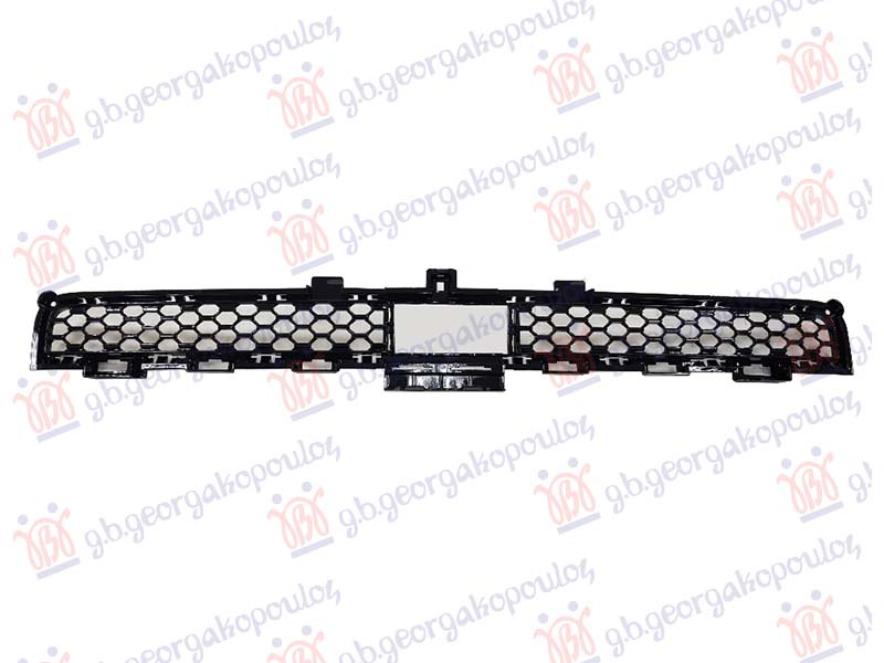 FRONT BUMPER GRILLE UPPER GLOSS BLACK