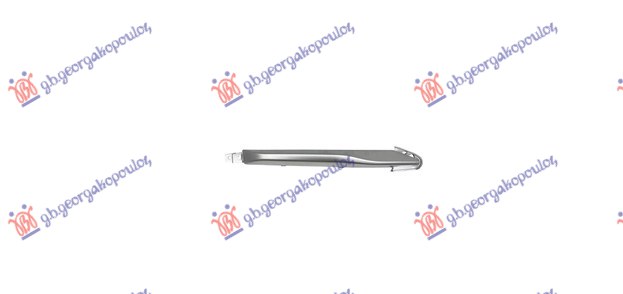 FRONT BUMPER GRILLE MOULDING (SUMMIT) CHROME SATIN NICKEL