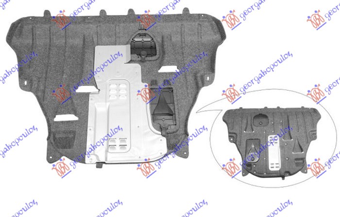FRONT COVER ENGINE PLASTIC