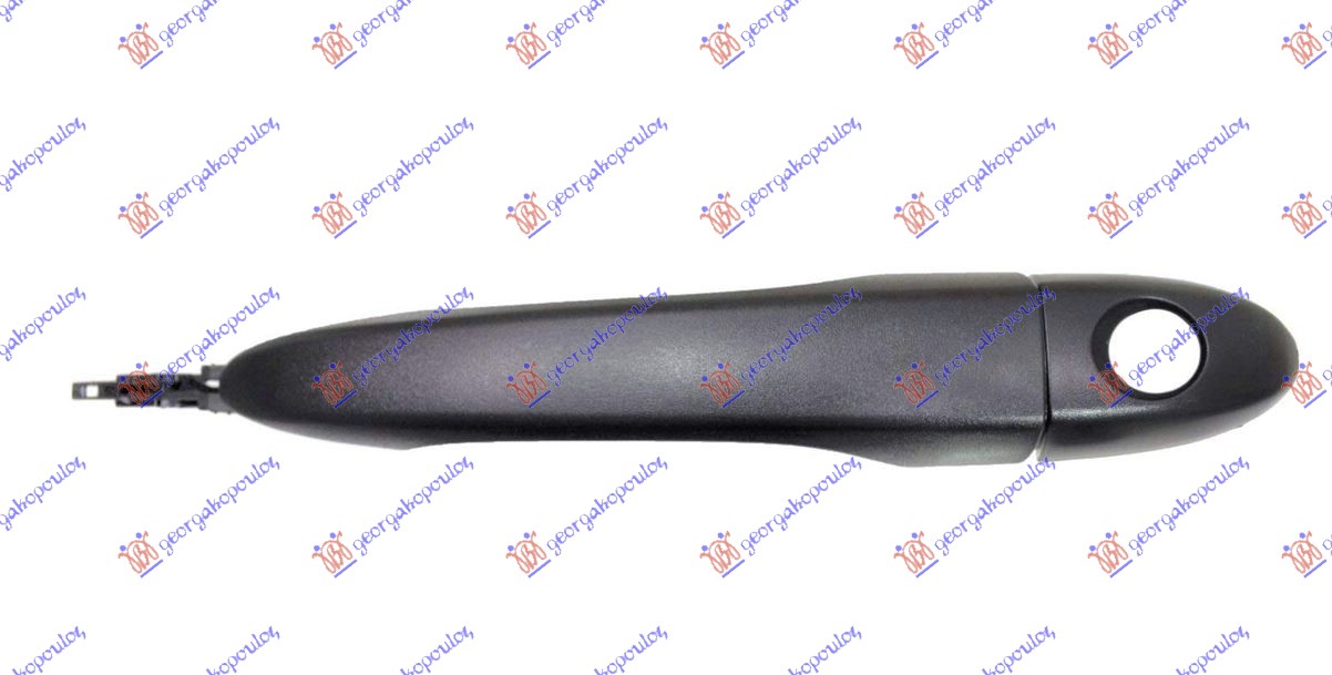 DOOR HANDLE FRONT OUTER BLACK