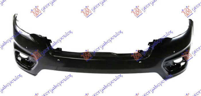 FRONT BUMPER PRIMED (W/6 PDC)
