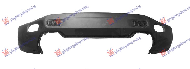 REAR BUMPER (W/CUTTING MARKS FOR PDC)