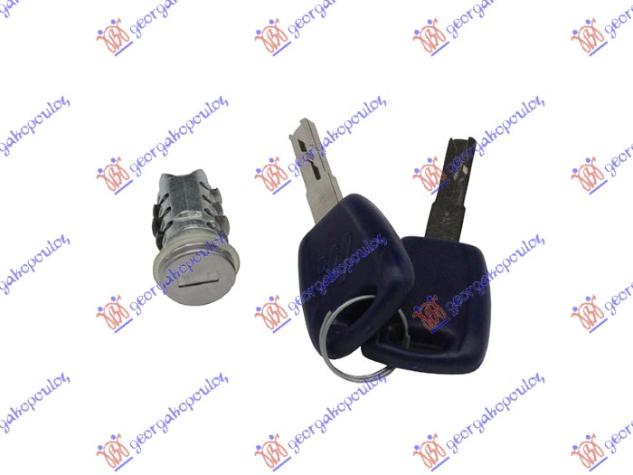 DOOR CYLINDER WITH 2 KEYS
