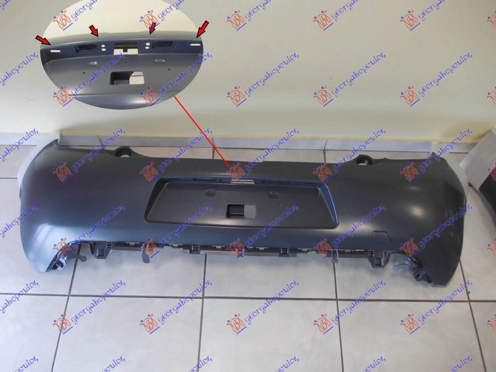 REAR BUMPER PRIMED (SPORT)