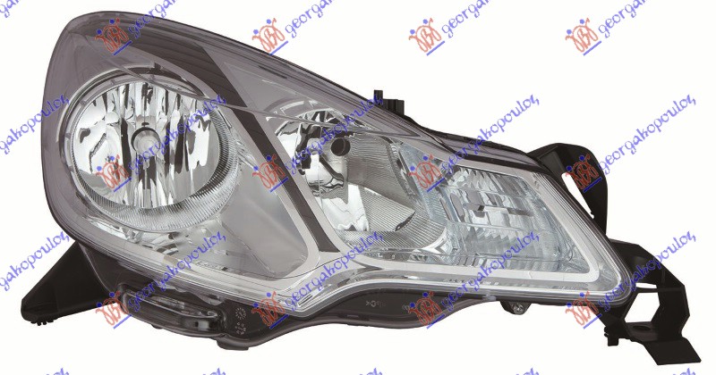 HEAD LAMP ELECTRICAL (W/MOTOR) (TYC)