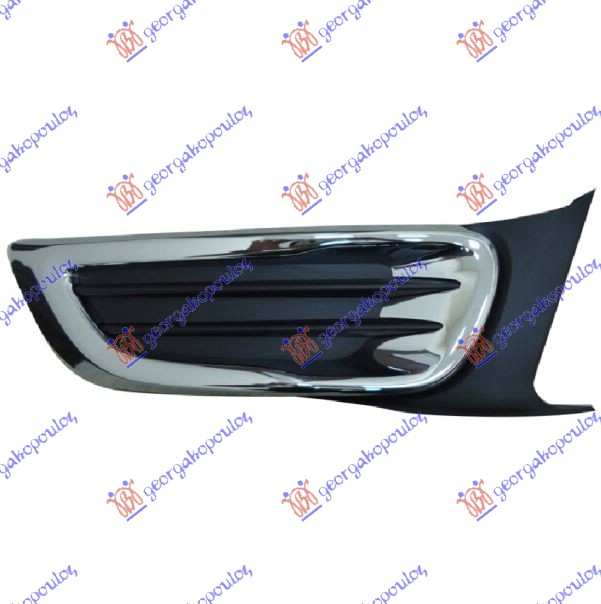 FRONT BUMPER GRILLE (CHROME/BLACK)