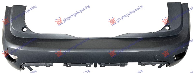 REAR BUMPER PRIMED (W/2 PDC)