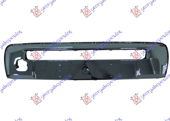 FRONT BUMPER GRILLE MOULDING UPPER BLACK POLISHED