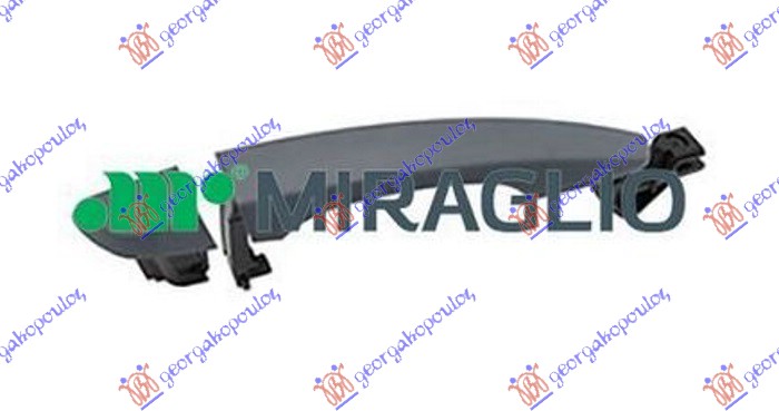 DOOR HANDLE FRONT/REAR OUTER PRIMED