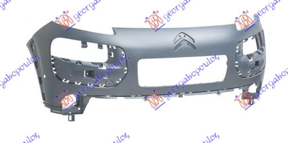 FRONT BUMPER PRIMED (W/2 PDC) (A QUALITY)