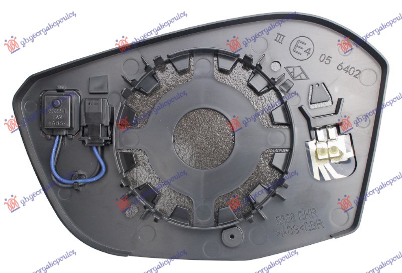DOOR MIRROR GLASS HEATED (W/BLIS)
