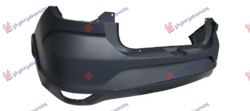 REAR BUMPER PRIMED