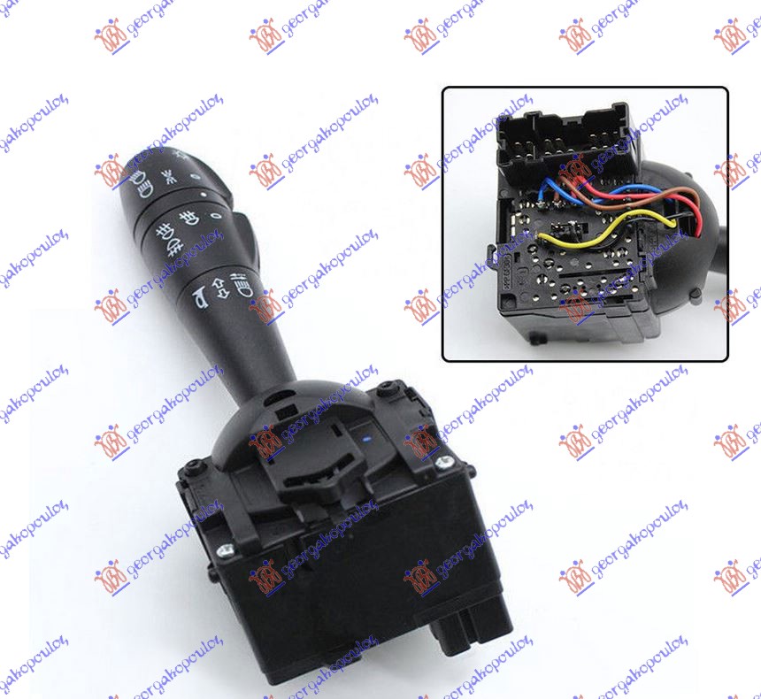 HEAD LAMP/SIGNAL/HORN/FOG LAMP SWITCH (15pin)