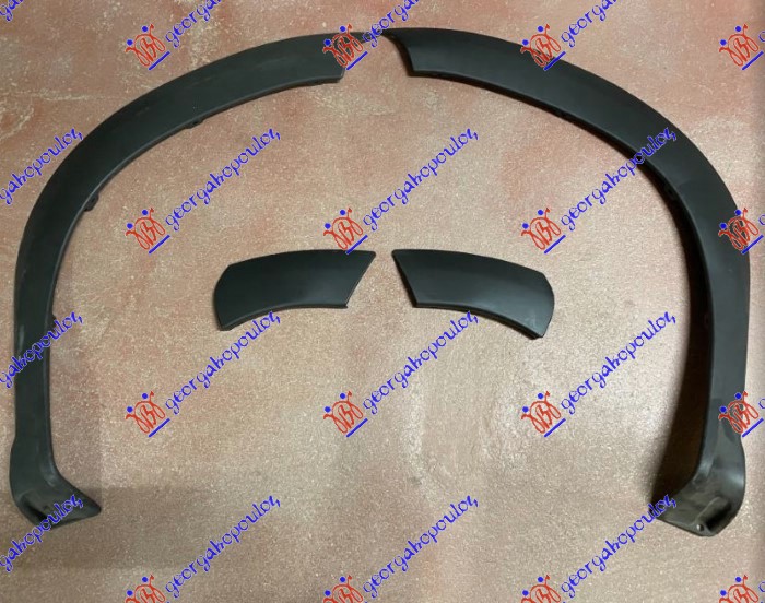 FRONT FENDER/BUMPER FLARE (SET 4PCS)