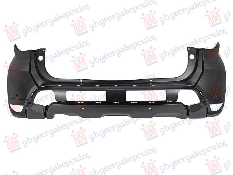 REAR BUMPER PRIMED (WITH 6 PDC HOLES) (A QUALITY)