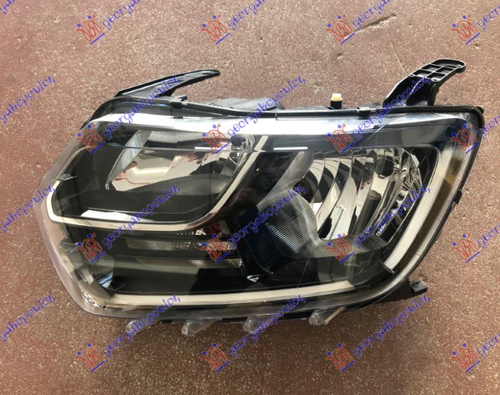 HEAD LAMP (H7/H1) (W/LED DRL) (DEPO)