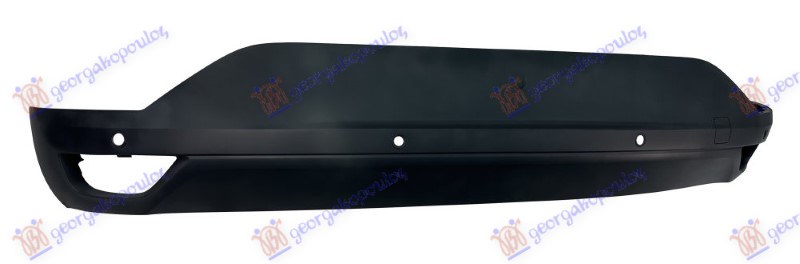 REAR BUMPER LOWER PRIMED (W/4 PDC)