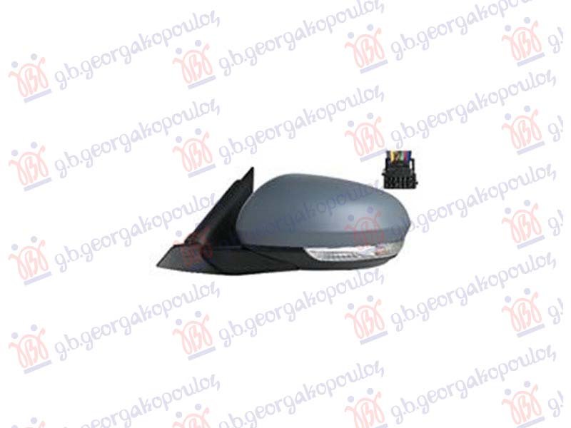 DOOR MIRROR ELECTRICAL HEATED PRIMED (W/BLIS) (7 PIN) (A QUALITY) (CONVEX GLASS)