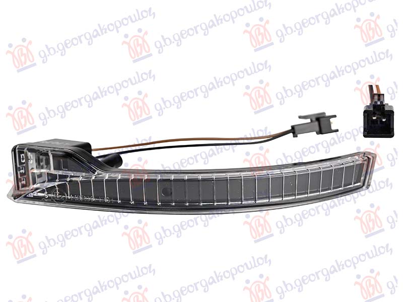 LAMP SIDE DOOR MIRROR ELECTRIC LED (2pin)
