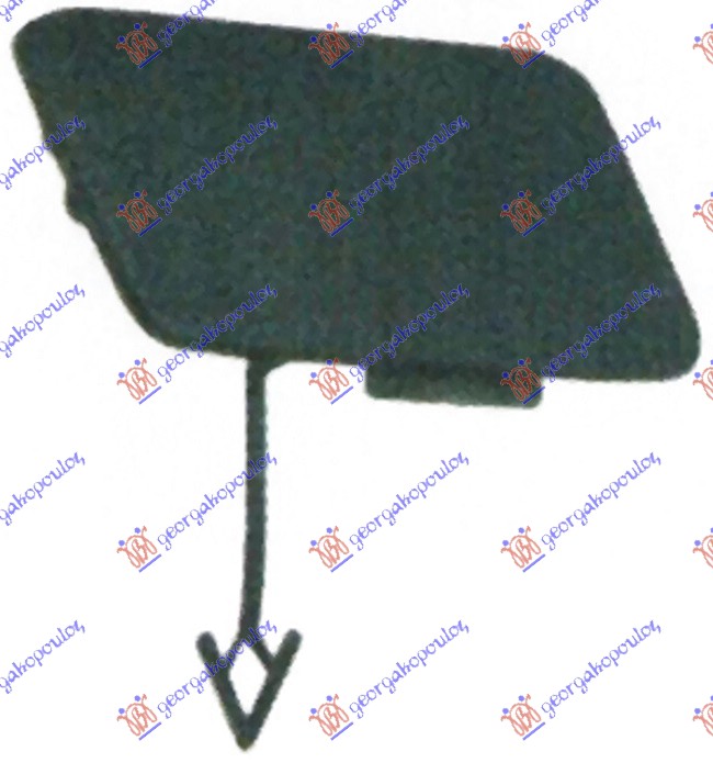 TOW HOOK COVER FRONT