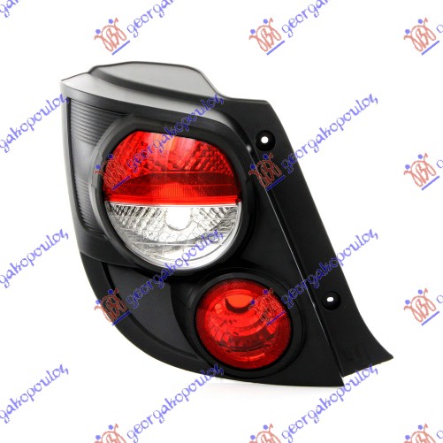 TAIL LAMP 3/5D (BLACK RIM) (TYC)