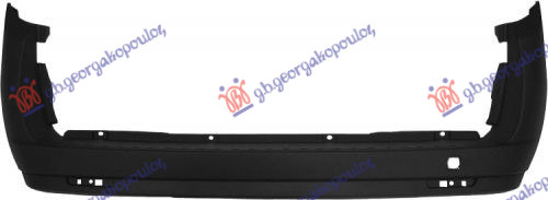 REAR BUMPER (DOUBLE TAIL GATE) (NATURAL POWER) (A QUALITY)