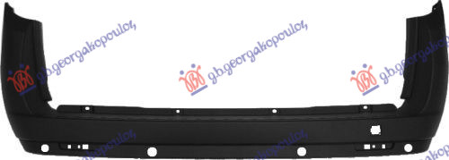 REAR BUMPER (SINGLE TAIL GATE) (NATURAL POWER) (W/4 PDC) (A QUALITY)