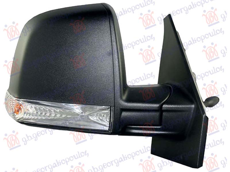 DOOR MIRROR CABLE (W/SIDE LAMP) (COMBI) (CONVEX GLASS)