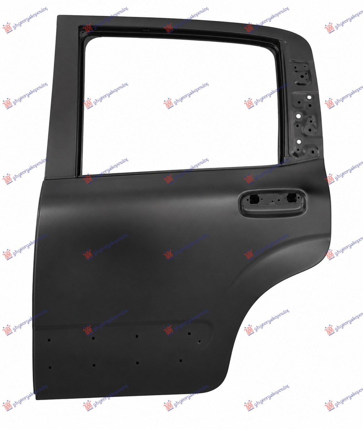 REAR DOOR (W/MOULING HOLES)