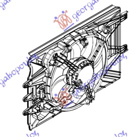 Electroventilator (-AC) 0.9-1.4T.-1.3JTD