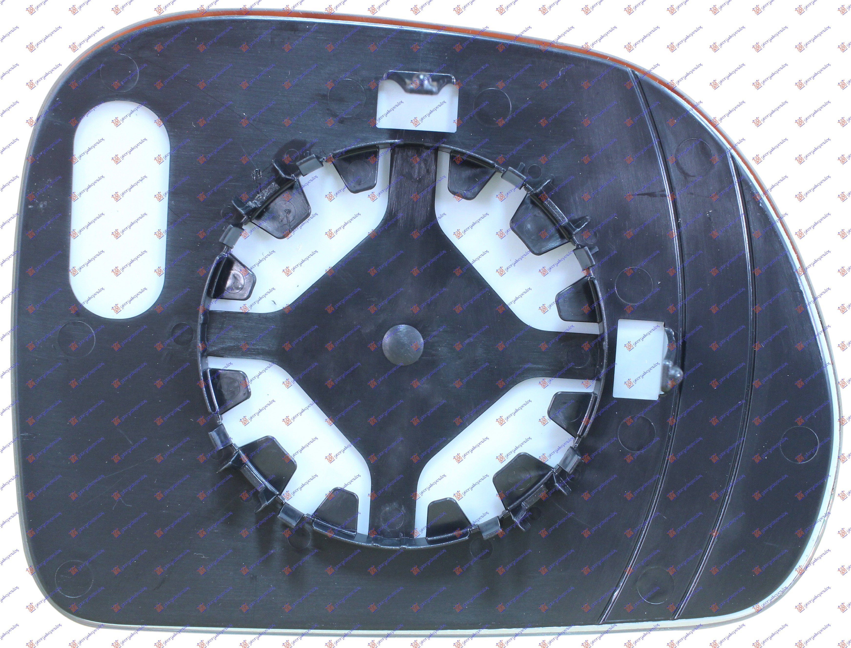 DOOR MIRROR GLASS HEATED (ASPHERICAL GLASS)