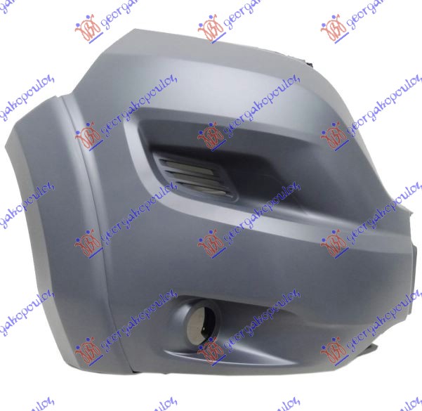 FRONT BUMPER END BLACK (W/FOG LAMP HOLE) (MAXI) (EDITION W/FENDER FLARE) -2024