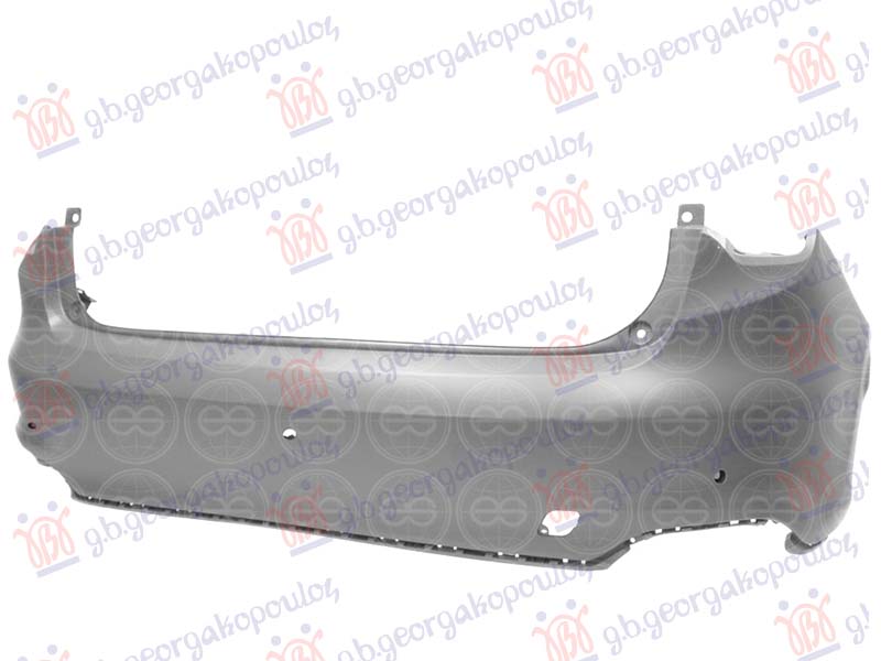REAR BUMPER PRIMED CITY CROSS H/B (WITH 3 PDC) (A QUALITY)