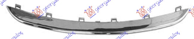 FRONT BUMPER GRILLE MOULDING MIDDLE CHROME