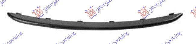 FRONT BUMPER GRILLE MOULDING MIDDLE BLACK