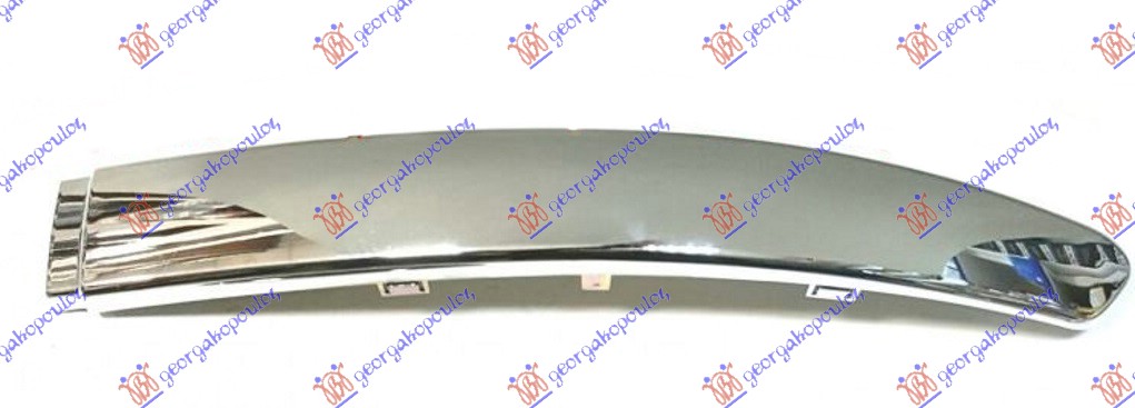 REAR BUMPER SIDE MOULDING CHROME
