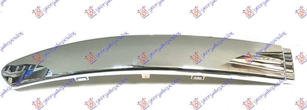 REAR BUMPER SIDE MOULDING CHROME