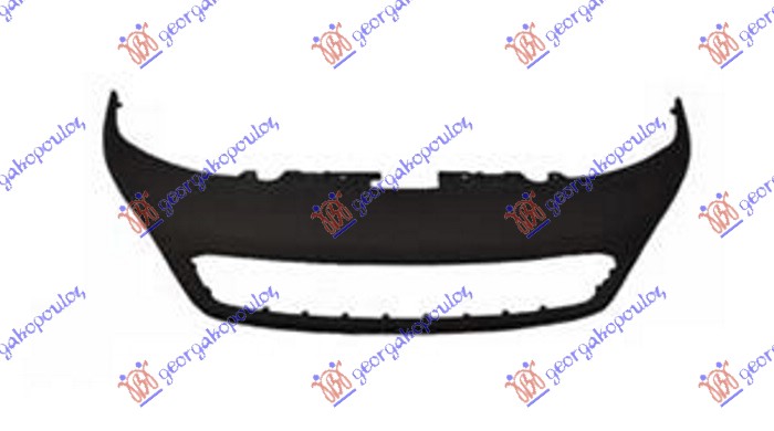 FRONT BUMPER UPPER BLACK/GRILLE MOULDING (A QUALITY)